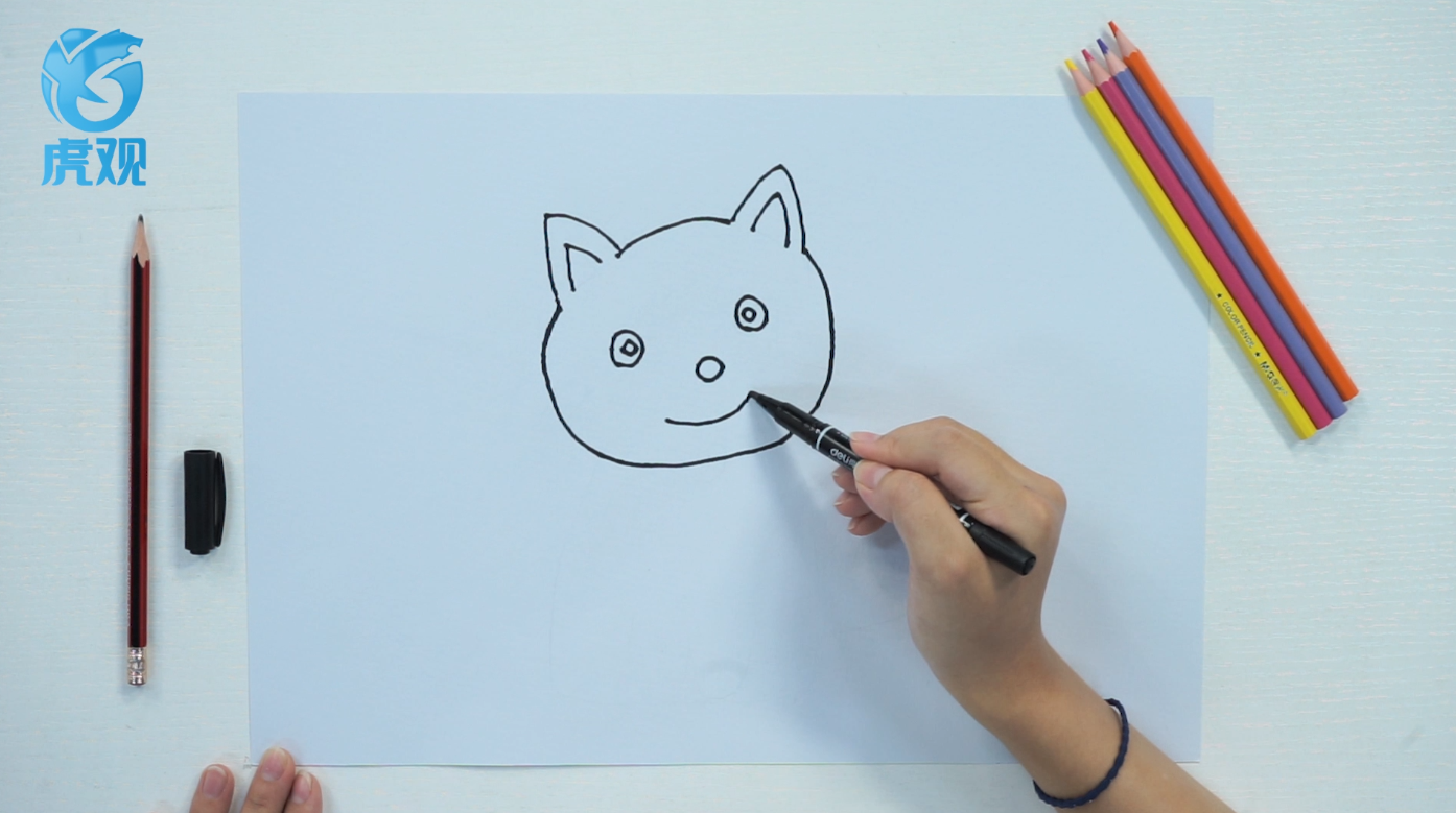 猫咪简笔画(2)