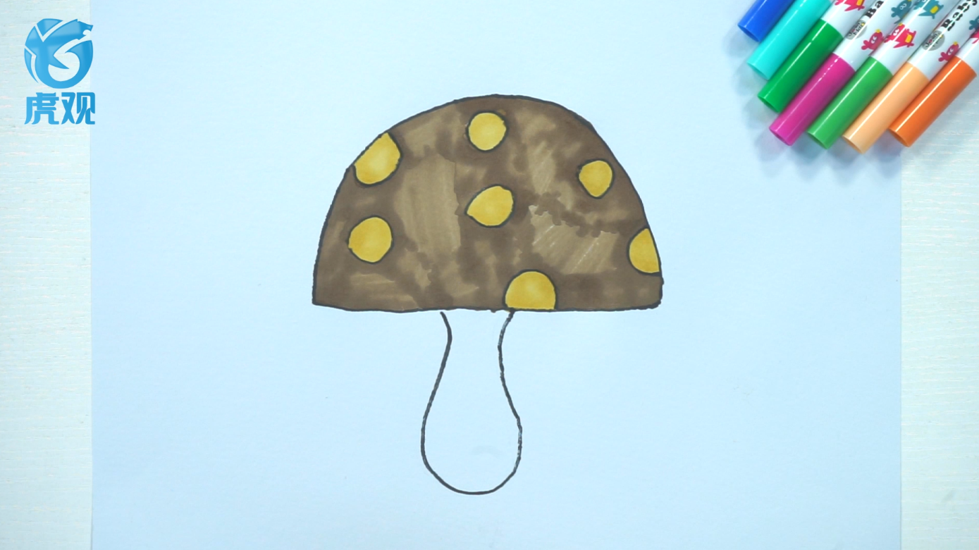 蘑菇简笔画(2)