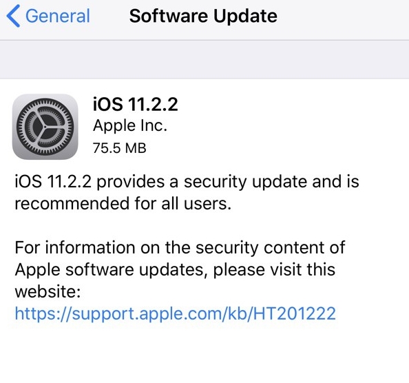 iOS11.2.2正式版怎么样 iOS11.2.2正式版值得更新吗