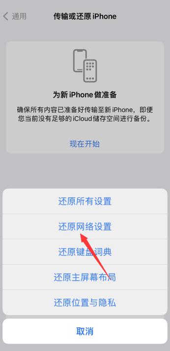 苹果手机无线局域网开关显示灰色(4)