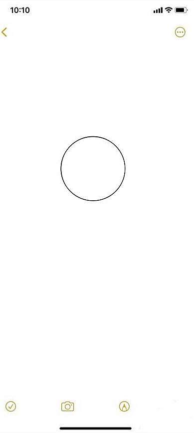 苹果备忘录怎么画圆圈(5)