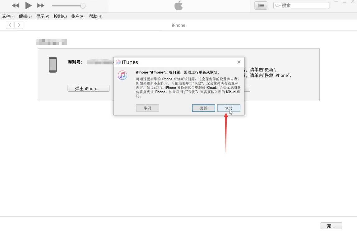 强制解除苹果11开机密码(7)